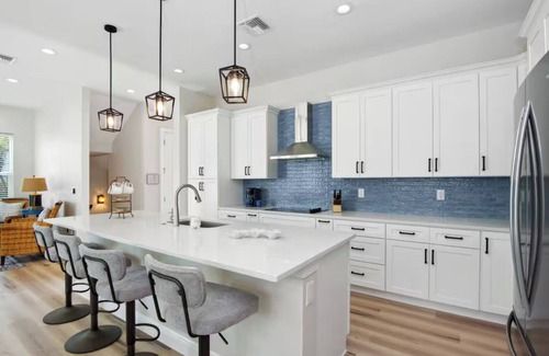 Fort Myers Beach House | The Pink Pearl: Chic beach house with Gulf access & sunset views—ideal Fort Myers Beach escape!