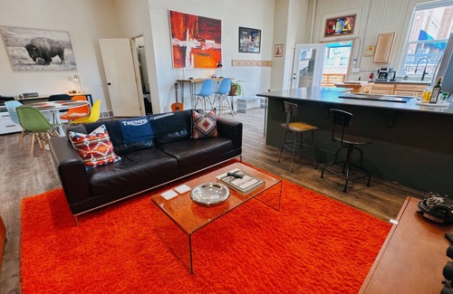 Canon City House | The Power Plant near historic Main St, Train Depot and Ark. River. Pet friendly!