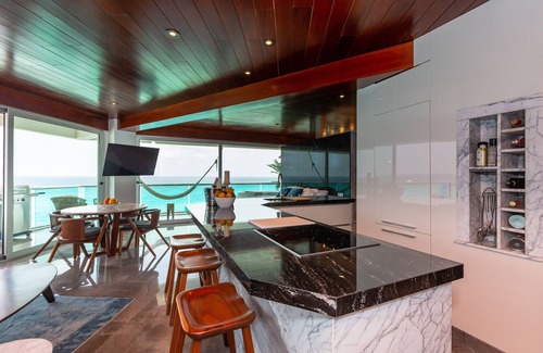 Punta Cancun Apartment | Oceanfront Retreat at The Quarry Cancun with Pool Access
