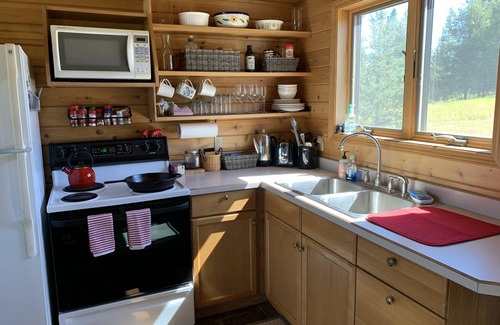 Whitefish Cabin | Tranquil Cabin Retreat Surrounded by Nature Near Glacier Park