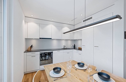 Balsthal Apartment | Relax at The R Apartment Passwang with Gym and Balcony