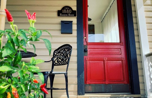 Seville Historic District House | Explore Downtown Pensacola from The RED DOOR Hotel!