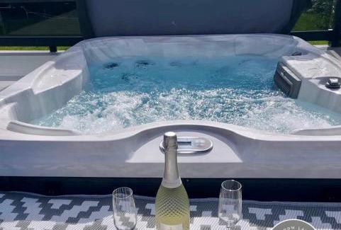 Chapel Saint Leonards House | Pet-Friendly Hot Tub Lodge at Golden Palm Resort