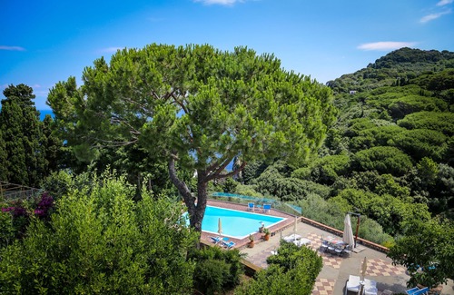 Tiberio Villa | Experience The Rock on the Sea: Ocean View & Spa Retreat