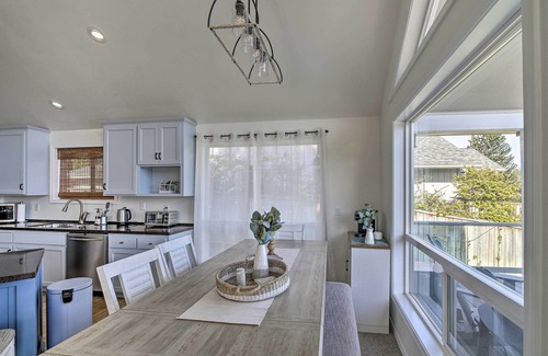McKenna House | Enchanting Rookery Home with Private Dock & Ocean Views