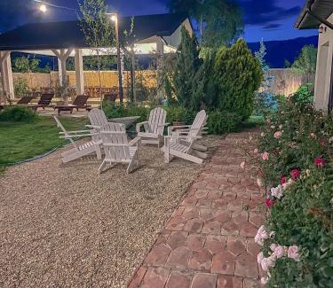 Ciolpani House | Relax at The Rose Farm: Pool, BBQ & Family Fun Awaits