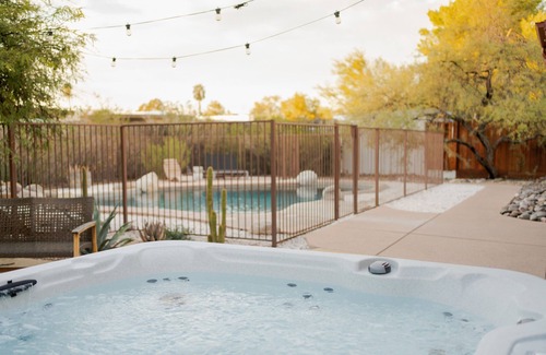 Tucson House | Unwind at The Rosewood Adobe - Private Retreat with Pool