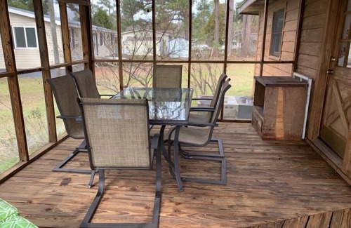 Summerton Cabin | Experience The Round House on Potato Creek with Ocean Views