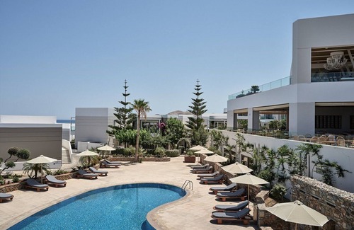Drosia Hotel | Relax at The Royal Blue Resort & Spa with Pool Access