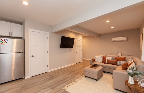 Concord Apartment | Discover The Rustic Oasis: 2BR Downtown Concord Retreat
