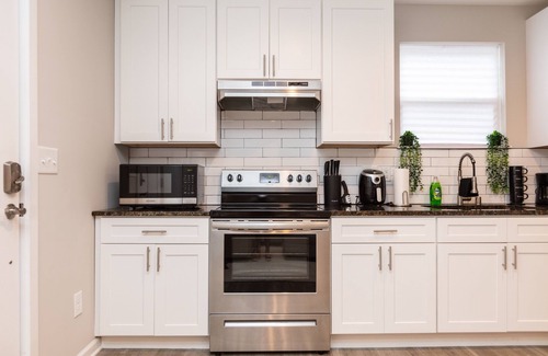Concord Apartment | Discover The Rustic Oasis: 2BR Downtown Concord Retreat