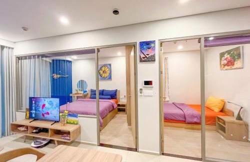 Thang Tam Apartment | Experience Oceanfront Bliss at Mochi House - Căn hộ The Sóng