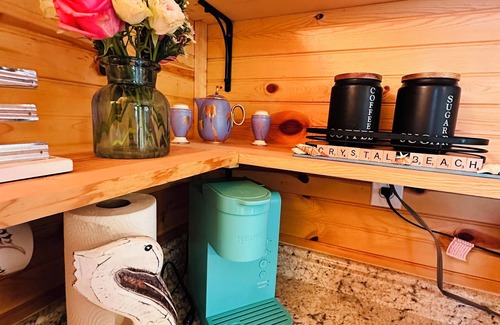 Crystal Beach House | Pet-Friendly Oasis with Ocean Views at The Sand Dollar
