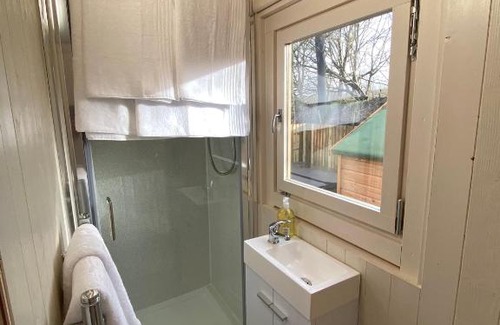 Bridgend Other | Guest Favorite: The Shepherd's Hut @ Pandy Farm with Hot Tub