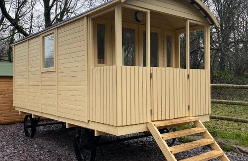 Bridgend Other | Guest Favorite: The Shepherd's Hut @ Pandy Farm with Hot Tub