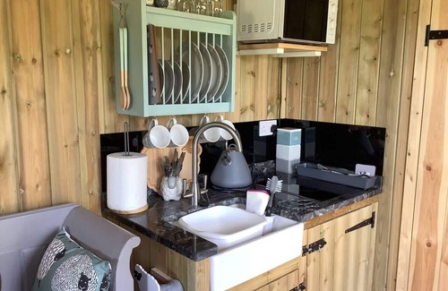 Corwen Cabin | Experience The Shepherds Hut at Hafoty Boeth: Top-Rated Stay