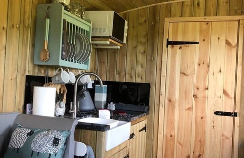 Corwen Cabin | Experience The Shepherds Hut at Hafoty Boeth: Top-Rated Stay