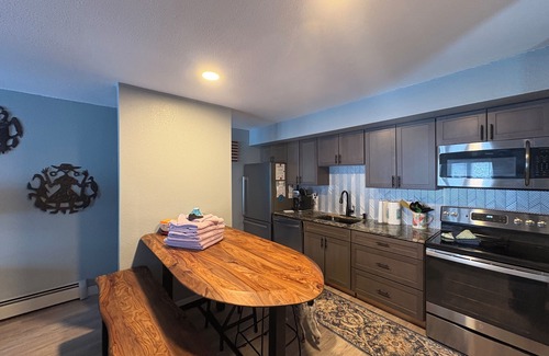Peak 8 Condo | Epic Snow Views! Peak 8 Condo with Hot Tub & Pool Access