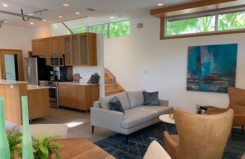 Galindo Apartment | The Sojourn by Lodgewell | Chic Architectural Gem
