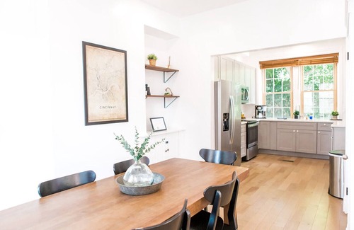 Pendleton House | Explore The Speakeasy: Cozy Stay with Basement Bar & Spa
