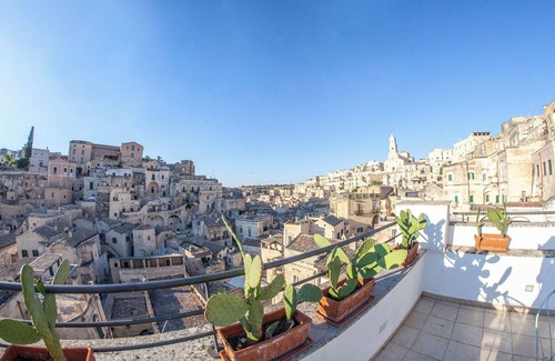 Matera Apartment | The splendor of the Sassi, panoramic studio apartment in the heart of the City of Sassi