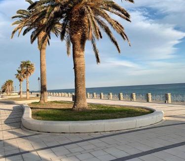 Roccella Jonica Apartment | The terrace overlooking the Ionian Sea