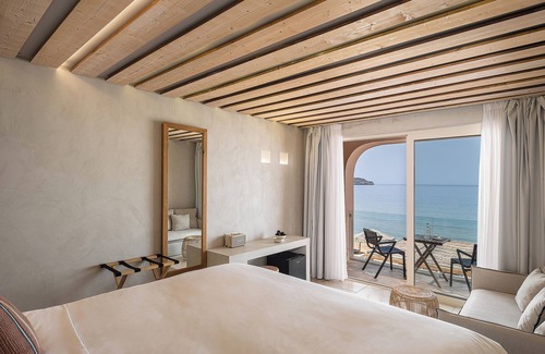 Kato Stalos Hotel | Experience The Theodore Boutique Hotel with Ocean Views