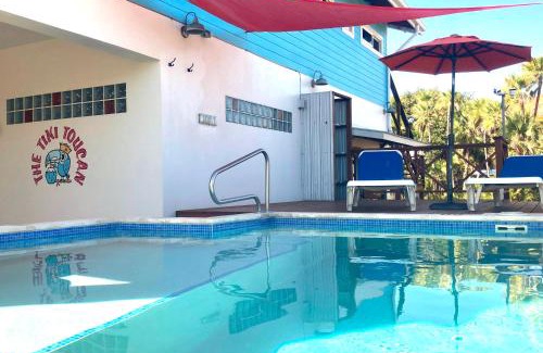 Placencia Apartment | Tropical Suite at The Tiki Toucan with Private Pool & Beach