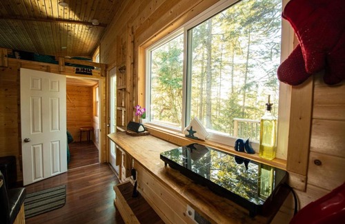 Sooke House | Relaxation Awaits at The Tiny Cabin: Sooke Forest Retreat