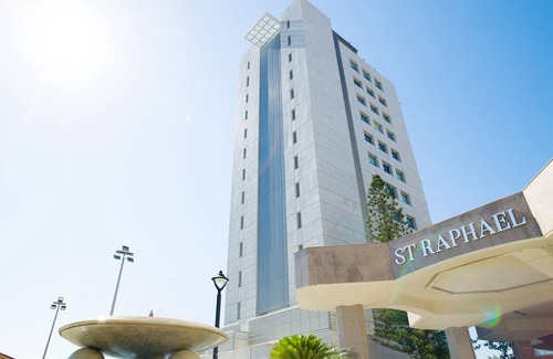 Pyrgos Apartment | Discover The Tower at St Raphael Resort with Pool & Spa