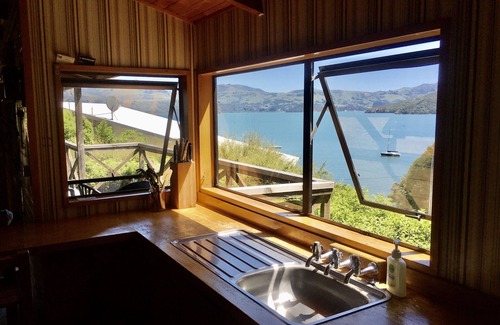 Akaroa House | Experience The Treehut: Nature Retreat with Pool & Breakfast