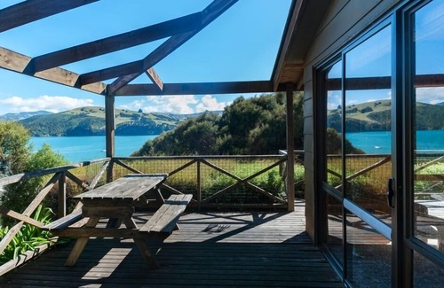 Akaroa House | Experience The Treehut: Nature Retreat with Pool & Breakfast
