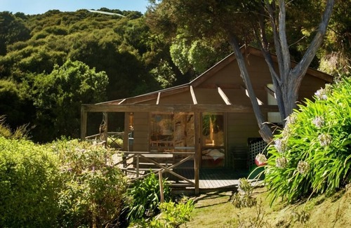 Akaroa House | Experience The Treehut: Nature Retreat with Pool & Breakfast