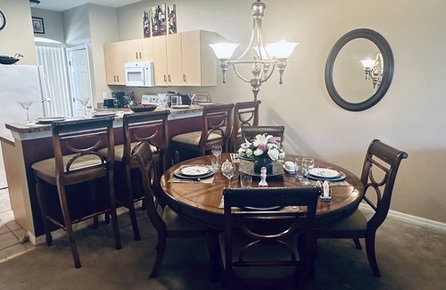Haines City Villa | Idyllic Florida Getaway: Pet-Friendly Retreat with Spa