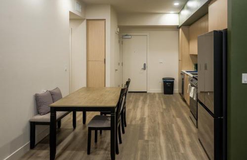 Arts District Apartment | Discover The Upper Rooms: Family-Friendly with Pool Access