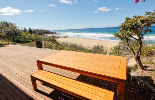 Bermagui House | Impressive Beachfront Home with Ocean View & Pool Access