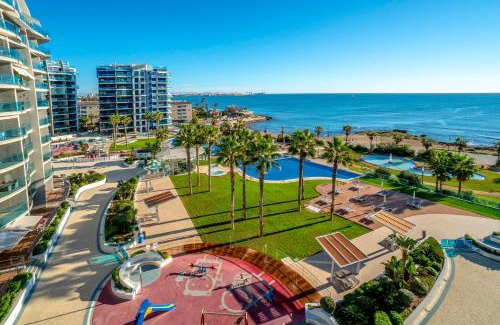 Punta Prima Apartment | Oceanfront Bliss at The View Apartment - Sea Senses
