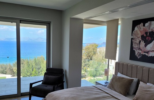 Dagbelen Villa | Tranquil Oceanfront Retreat at The View Bodrum