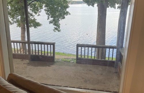 Hickory Cottage | Unwind at "The View" Lake Front Cottage with Hot Tub
