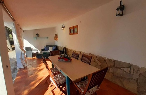 Sant'Antioco Villa | Charming Viola House with Ocean View and Beautiful Garden