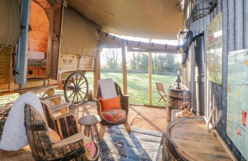 Ottery St Mary House | Discover The Wagon at Burrow Hill: Rated 10/10 & Pet Friendly