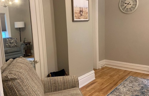 Eau Claire Apartment | Historic Warden Home in Eau Claire: Family-Friendly Stay