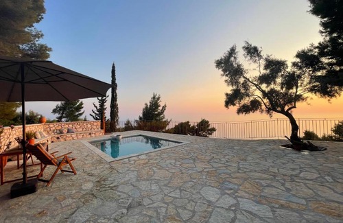 Evgiros House | Explore The White House Above Egremni with Ocean Views