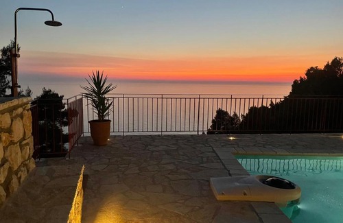 Evgiros House | Explore The White House Above Egremni with Ocean Views