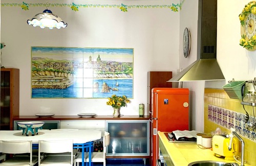 Vietri sul Mare Apartment | Oceanfront Retreat: The Window on the Duomo Awaits
