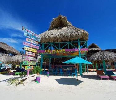 Bocachica House | Experience Oceanfront Bliss at The Wizard & Bar BARU