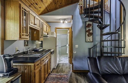 Eureka Springs Historic District Cabin | Exceptional Stay at The Woods Cabins with Pet-Friendly Amenities