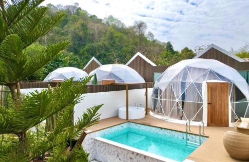 Mu Si Villa | Relax at The X10 Hydra Dome Pool Villa KhaoYai - SHA Certified