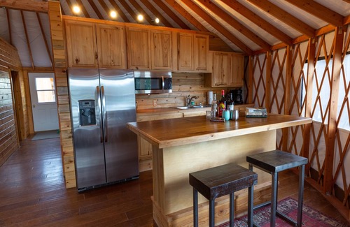 Craig Cottage | Guest Rated 9.6: The Yurt at Craig with Pool & Breakfast