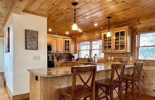 Ferguson Cabin | Relaxing Retreat with Theater Room, Hot Tub & Scenic Views